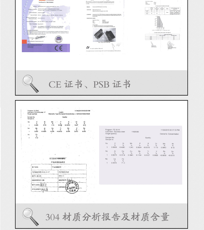 RSA-873PS 不锈钢固定夹