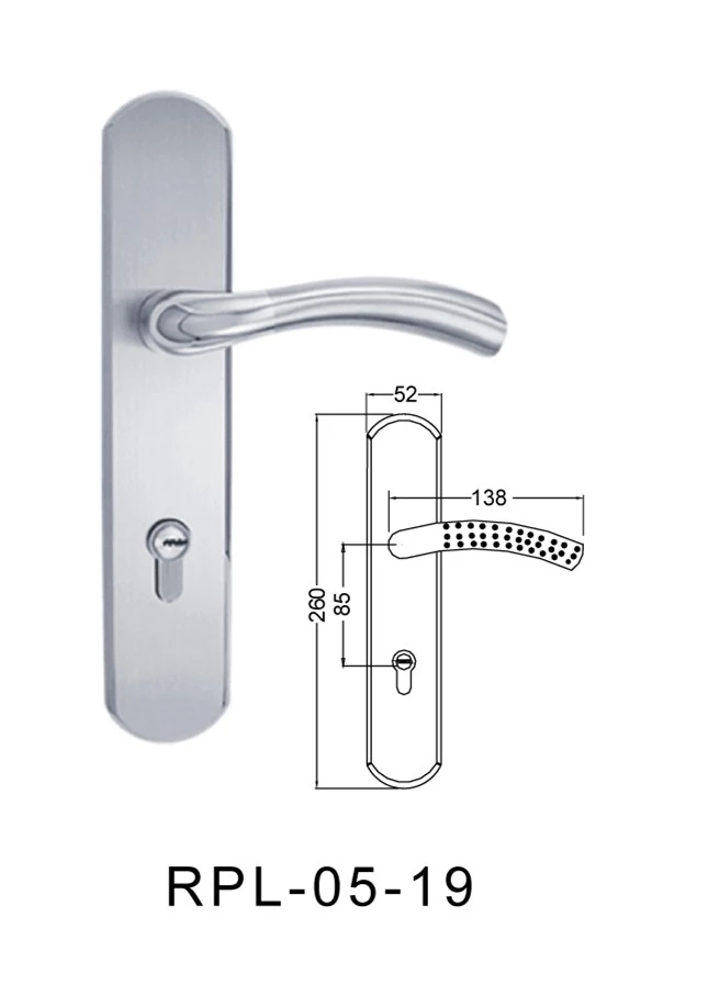 Strong and security zani door lock, sliding wood door locks